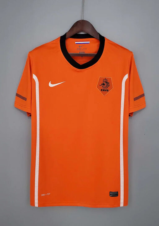 2010 Retro Netherlands Home Jersey