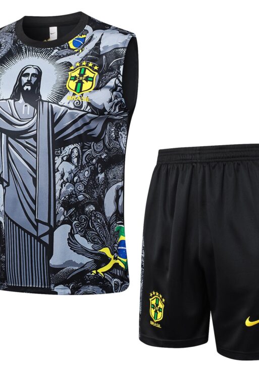 Brazil "Jesus" Tank Top Set
