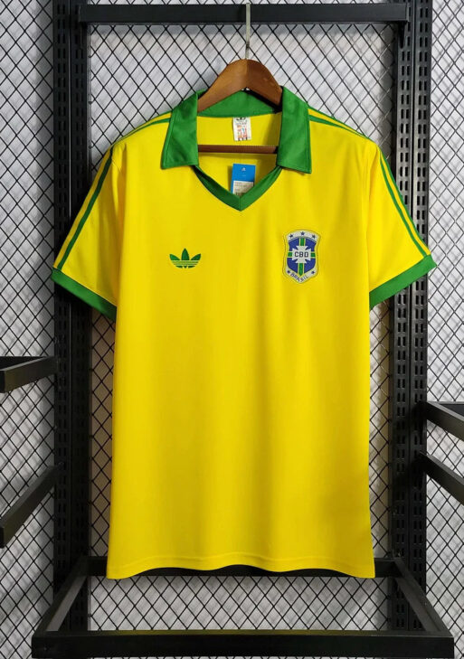 1979 Retro Brazil Home Jersey