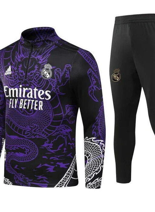 Real Madrid "Dragon Morado" Tracksuit