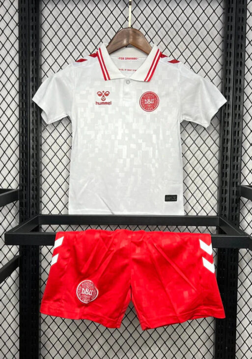 2024 Denmark Away Kit Kids Size